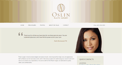Desktop Screenshot of oslinmd.com